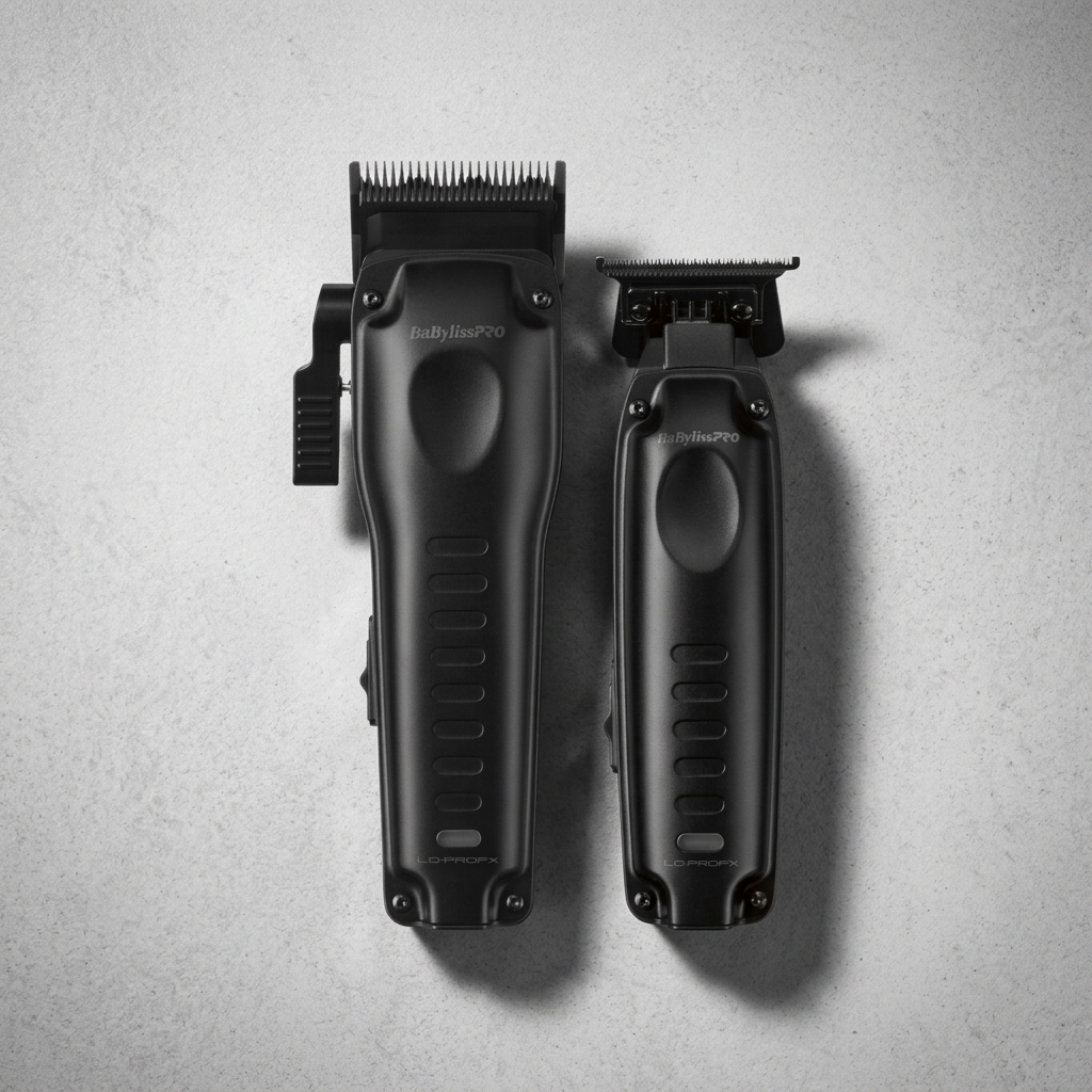 BaBylissPRO LO-PROFX Compact Clipper & Trimmer Set – Matte Black | FX8272PKMB