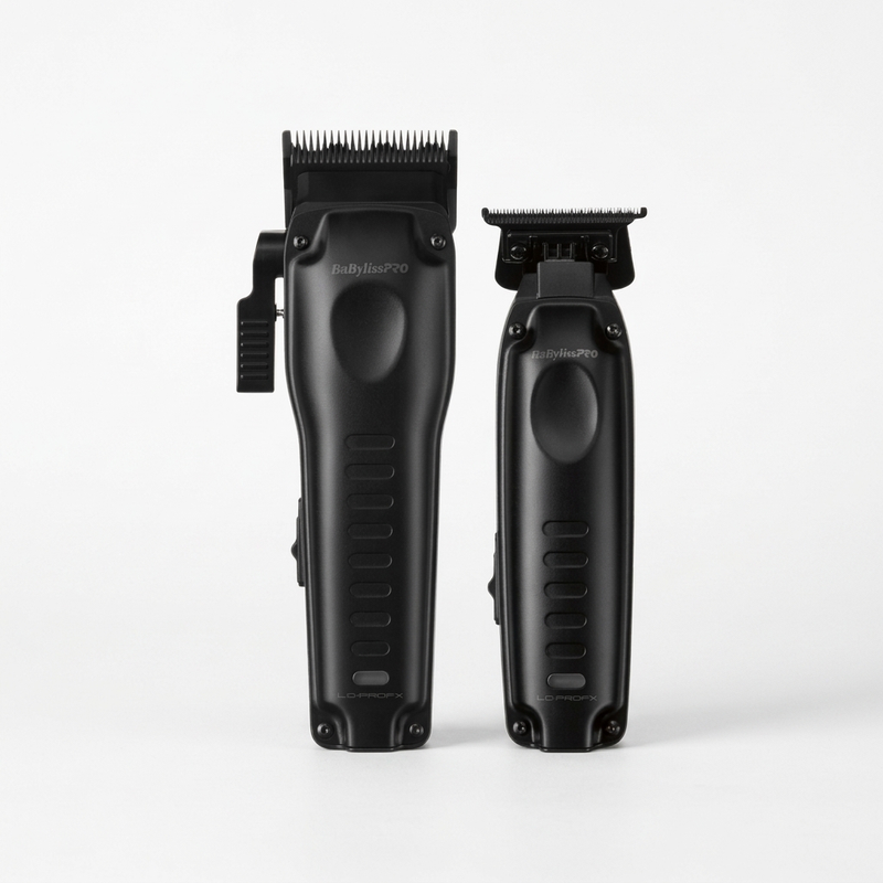 BaBylissPRO LO-PROFX Compact Clipper & Trimmer Set – Matte Black | FX8272PKMB