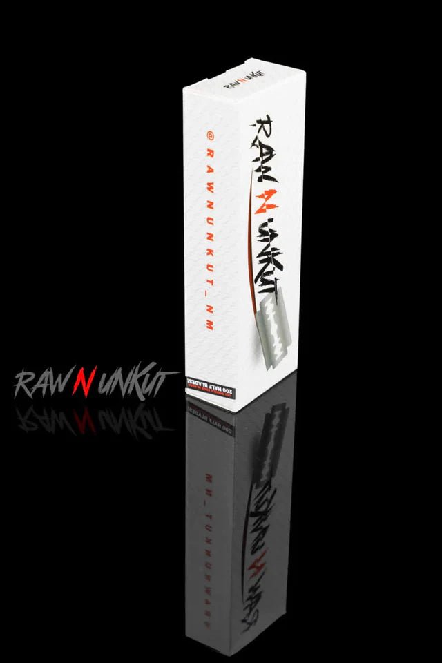 Raw N Unkut Pure Swedish Stainless Steel Double Edge Razor Blades - 100ct - Magnus SupplyRaw N Unkut