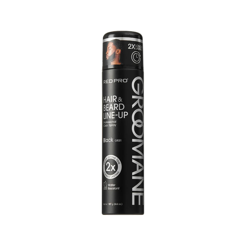 Groomane Professional Hair & Beard Color Spray | Waterproof & Fade-Resistant