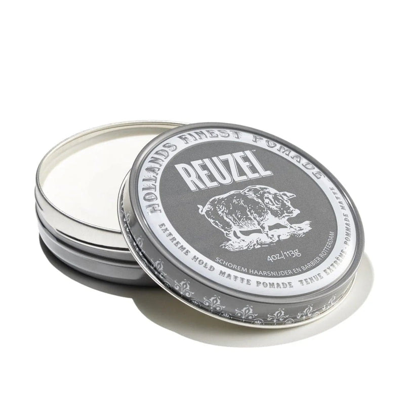 Reuzel Extreme Hold Matte Pomade - 4oz/113g - Magnus SupplyReuzel