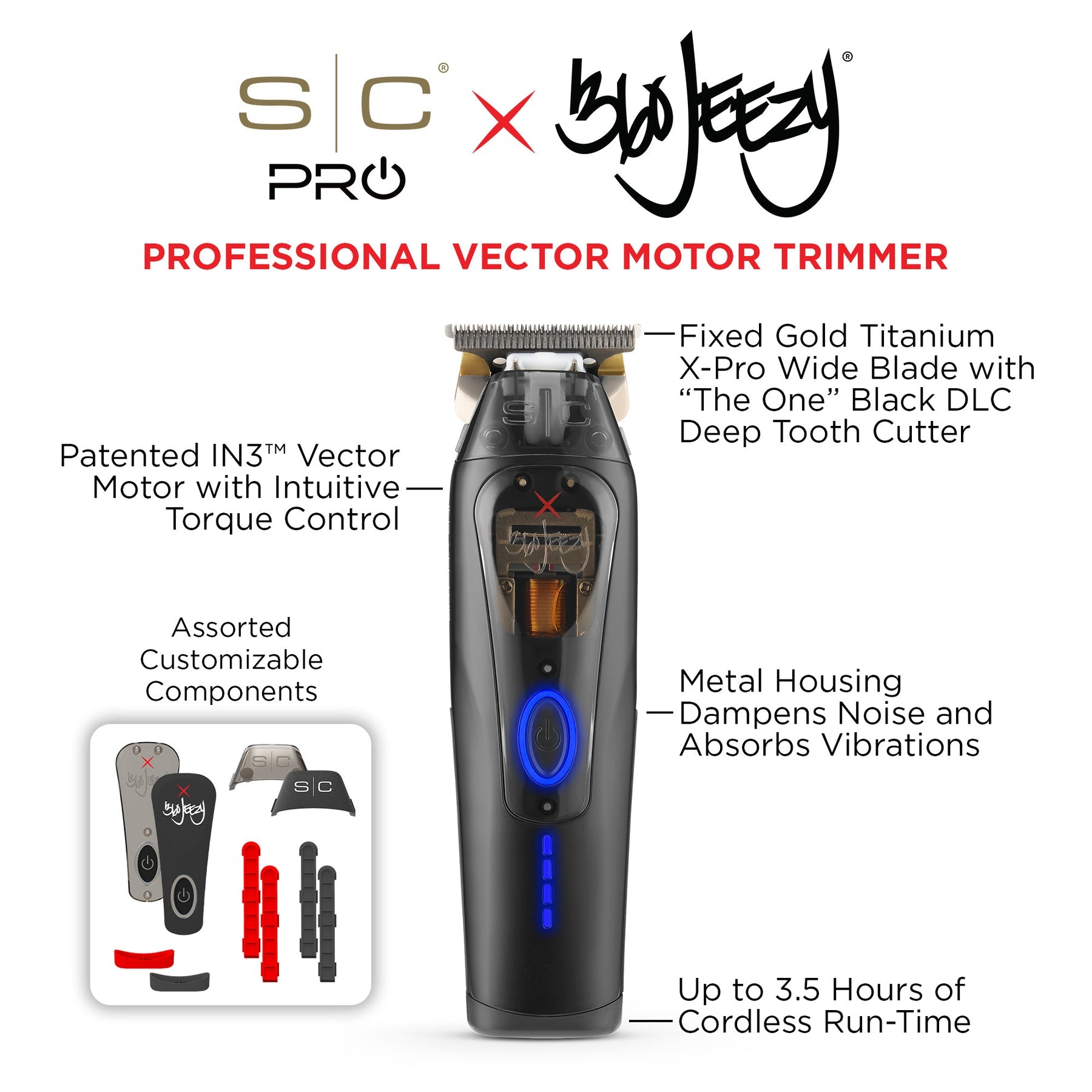 StyleCraft x 360 Jeezy Trimmer | IN3 Vector Motor — Magnus Supply