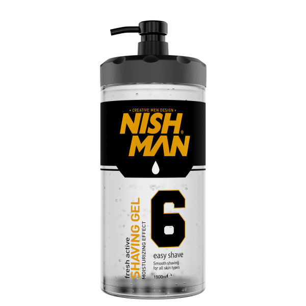 Nishman Professional Shaving Gel No. 6 - Fresh Active (1500ml)
