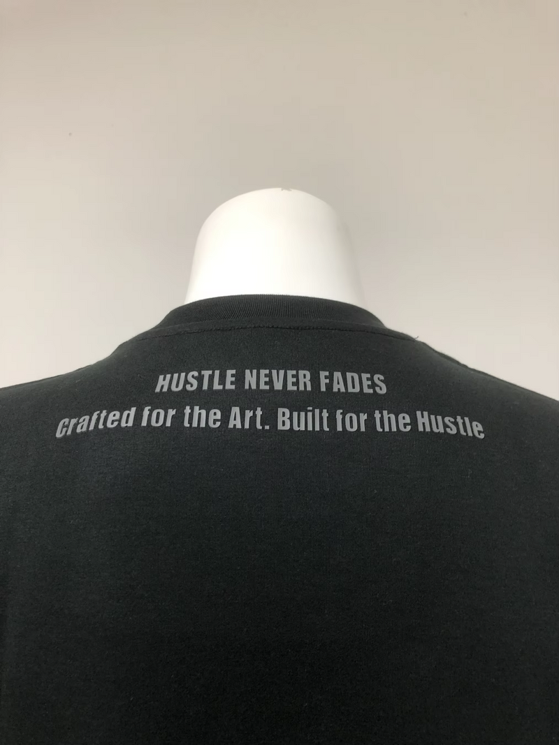 Magnus Oversized T-Shirt Black Hustle Never Fades