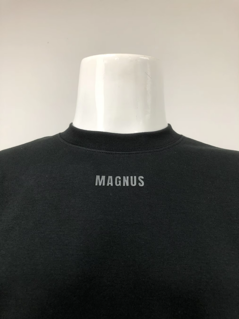 Magnus Oversized T-Shirt Black Hustle Never Fades