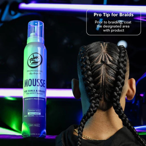 Rolda Professional Hair Mousse for Curls & Braids - Magnus SupplyRolda