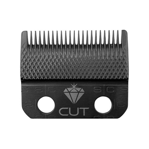 StyleCraft Replacement Diamond Cut Fixed Fade Clipper Blade/Shallow Tooth 2.0 Set SC540B