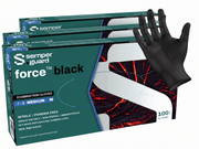 SemperForce Black Nitrile Gloves Bundle – 3 Boxes for $25 - Magnus SupplySemperforce