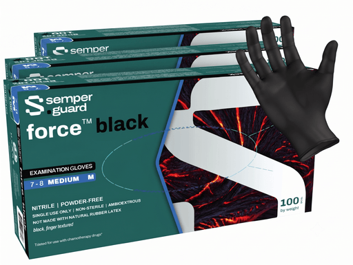 SemperForce Black Nitrile Gloves Bundle – 3 Boxes for $25 - Magnus SupplySemperforce