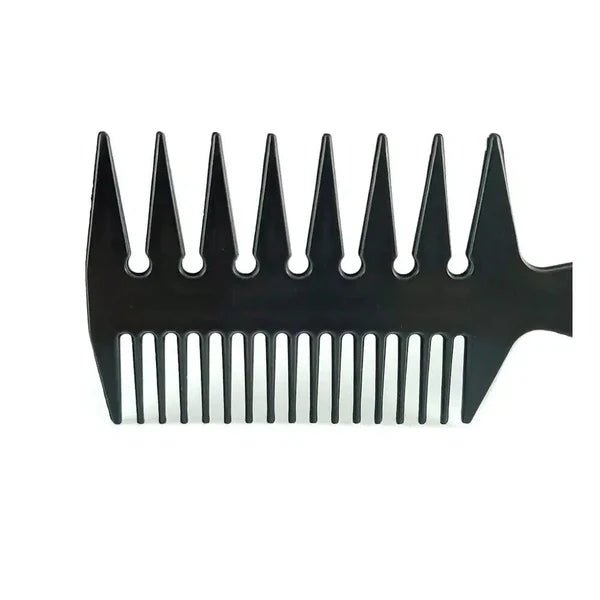 StyleCraft 3-in-1 Wide Tooth Texturizing Barber Fish Hair Comb - MagnusSupplyStylecraft