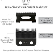 Stylecraft DLC Shallow 2.0 Taper Blade SC539B - Magnus SupplyStyleCraft