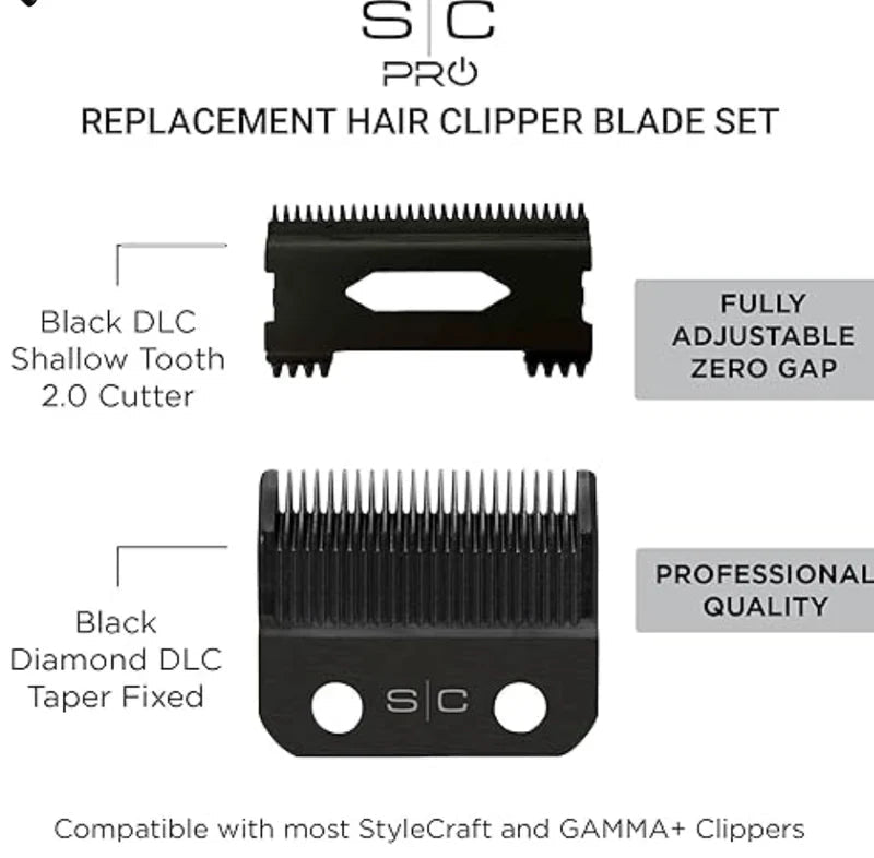 Stylecraft DLC Shallow 2.0 Taper Blade SC539B - Magnus SupplyStyleCraft