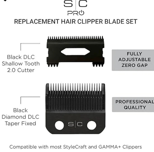 Stylecraft DLC Shallow 2.0 Taper Blade SC539B - Magnus SupplyStyleCraft