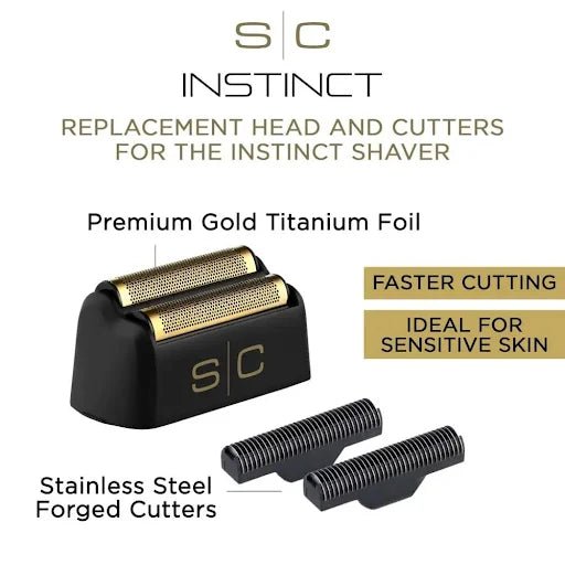 StyleCraft Instinct Foil Shaver Replacement Foil & Cutter Set (SC542B) - MagnusSupplyStyleCraft