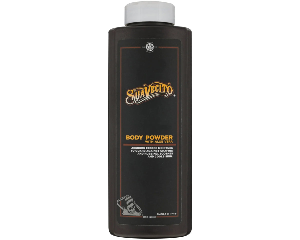 Suavecito Body Powder with Aloe Vera – 6oz / 170g