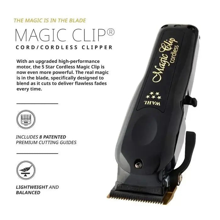 Wahl Magic Clip Cordless Black - Magnus SupplyWahl