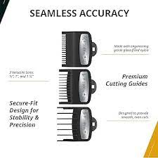 Wahl Premium Metal Black Cutting Guides 3 Pack Set - Magnus SupplyWahl
