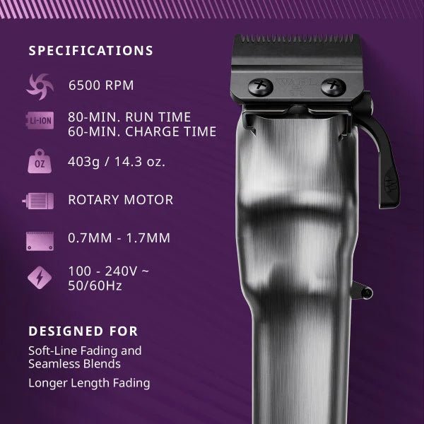 Wahl Professional All-Metal Legend+ Cord/Cordless Clipper | 3027401 - Magnus SupplyWahl