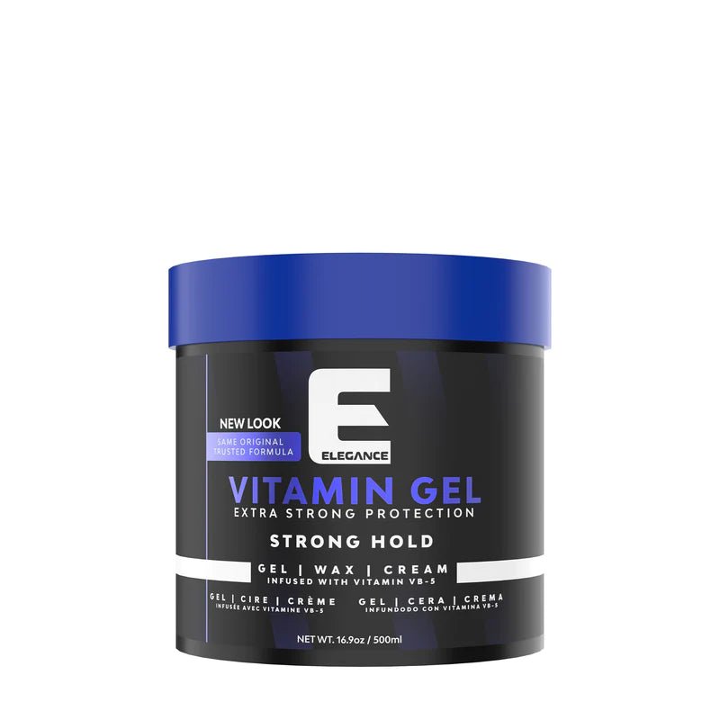 Elegance Hair Gel Vitamin Extra Strong Hold - Magnus SupplyElegance