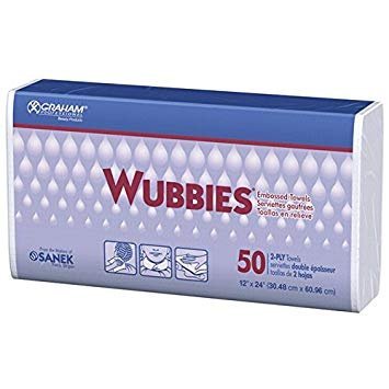 Graham Wubbies 50Towels/package, 10 packages/Case - Magnus SupplyGraham