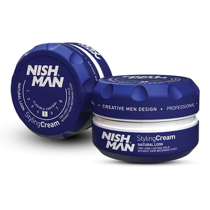 Nishman Styling Cream Blue 5 - Magnus SupplyNishman