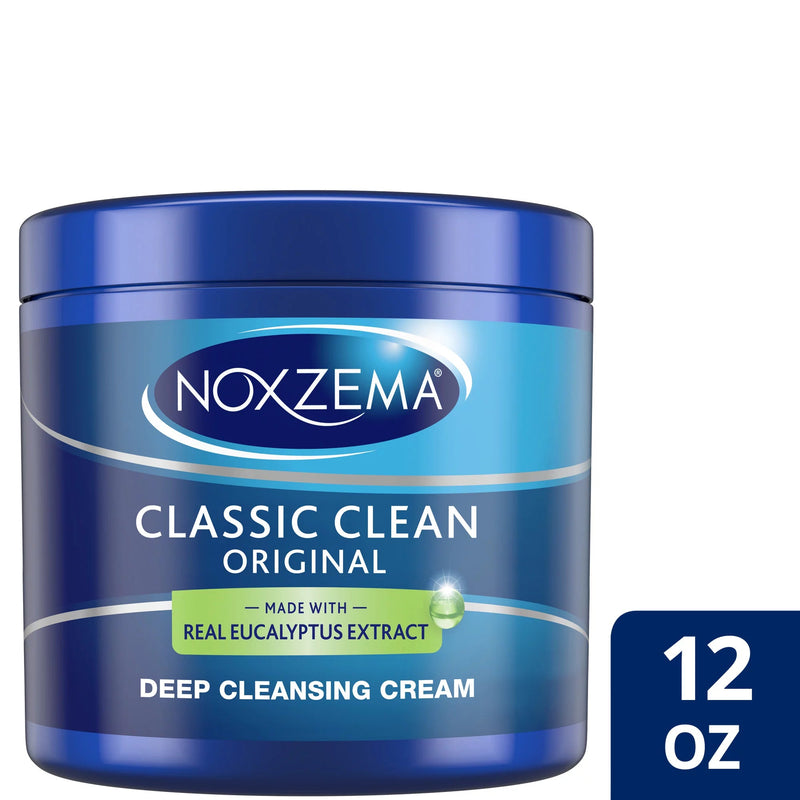 Noxzema Classic Clean Cleanser Original Deep Cleansing Cream, 12 oz - MagnusSupplyNoxzema