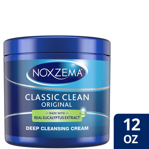 Noxzema Classic Clean Cleanser Original Deep Cleansing Cream, 12 oz - MagnusSupplyNoxzema