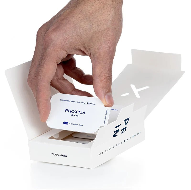 PROXIMA Shave - Infinity Double Egde Razor Blades (100 count) - Magnus SupplyPROXIMA Shave