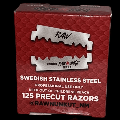 RAW N UNKUT PRECUT Razor Blades (100pack) - MagnusSupplyRaw N Unkut